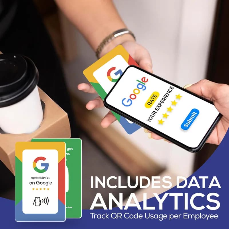 Revisione riutilizzabile Scheda tap Recensioni di Google Tap NFC Card Revisione su Google Tap Card Migliora SEO Risparmia tempo dell'utente