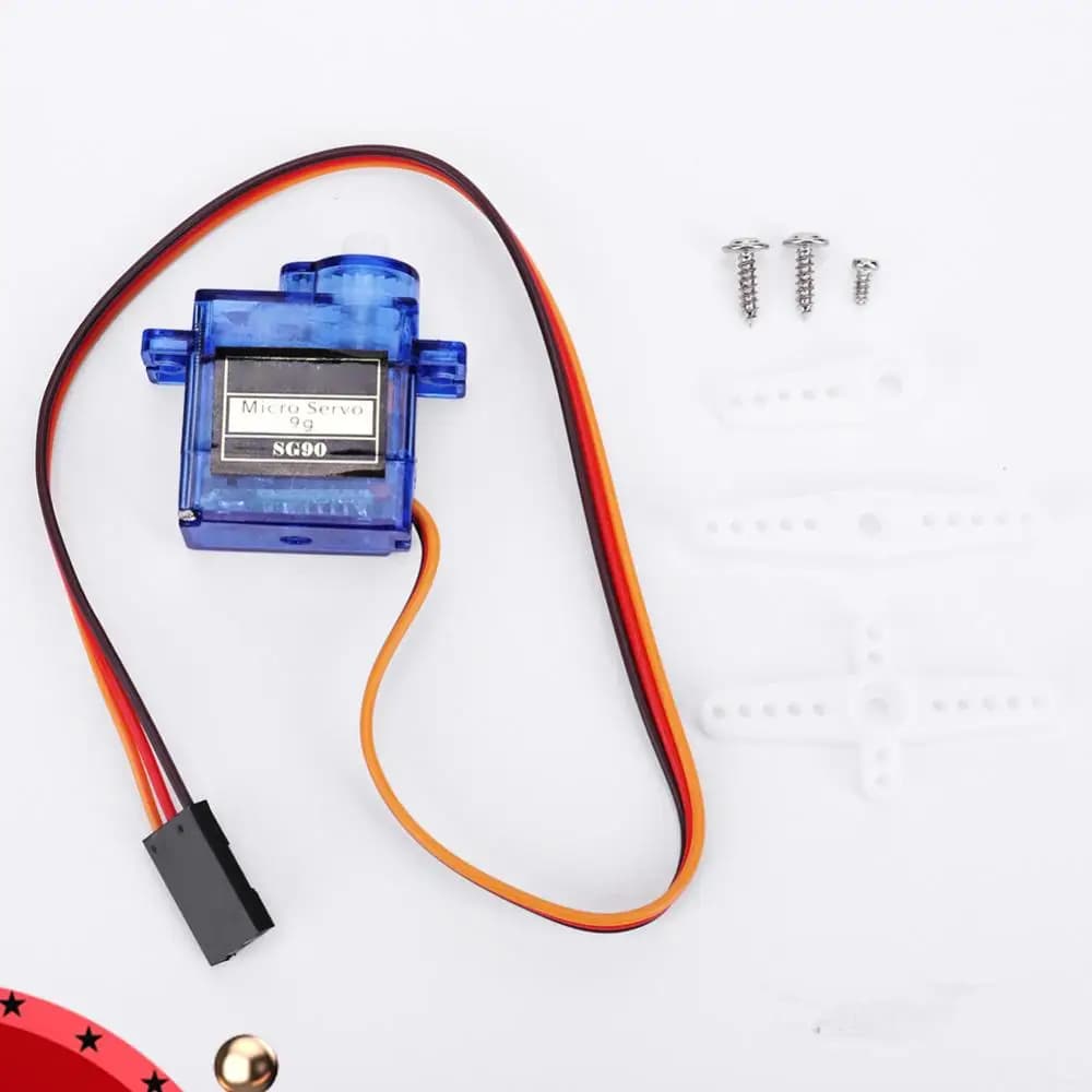 20-1 Pezzi SG90 9G Micro Servomotore Digitale a Ingranaggi per Aerei RC, Elicotteri e Aeromobili, 180/360 Gradi