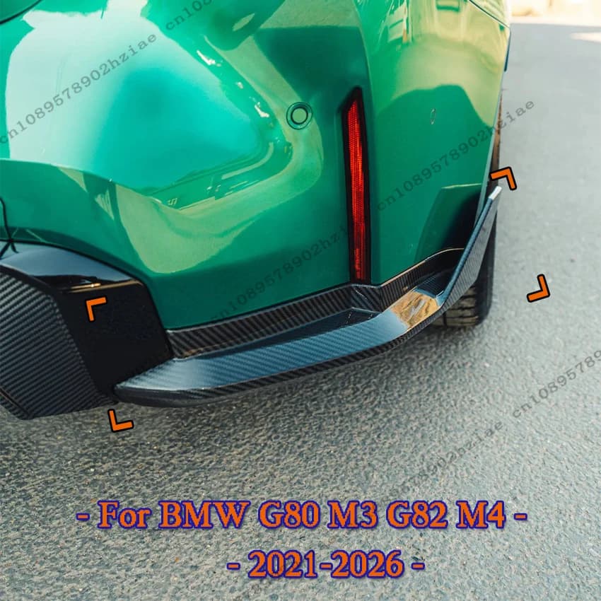 For BMW G80 M3 G82 M4 2021 2022 2023 2024 2025 2026 MP Style Lossless Replacement Rear Diffuser Splitters Car Accessories