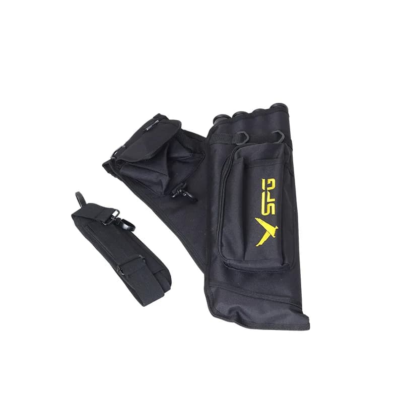 Archery Hip Quiver for Arrows with 4 Arrow Tubes Waist Belt Arrow Holder Pockets for Youth Compound Bow Recurve Bow Target
