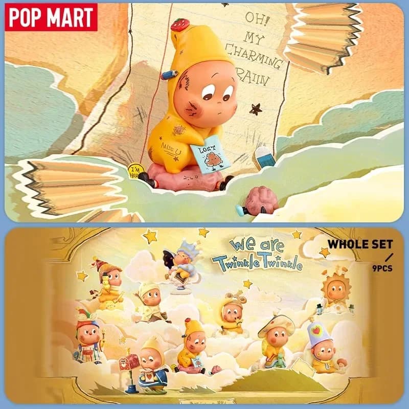 POP MART We are Twinkle Twinkle Series Blind Box Mystery Box Guess Bag Toys Doll Cute Anime Figure Collezione di ornamenti per il desktop