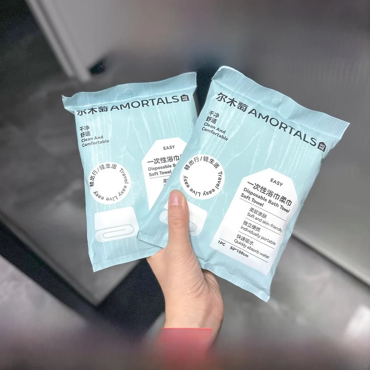 Asciugamano Alternativo Ermou per Hotel, Asciugamano da Viaggio Usa e Getta, Igienico e Pulito per Viaggi d'Affari, Morbido Alternativo