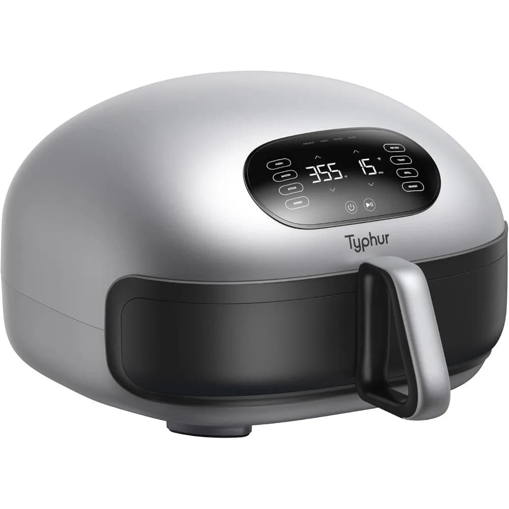 Dome 2 AI, extra large air fryer with superior air flow, intelligent digital self-cleaning fryer