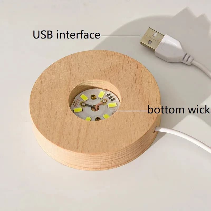 Lampada a sfera di cristallo Saturno 3D da 6 cm, decorazione con sfera di vetro pianeta luminoso, luce notturna a LED per regalo di meditazione in camera da letto