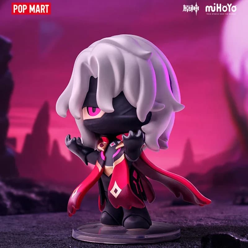 POPMART Genshin Impact Capodanno Raccolta Q Versione Serie Scatola Cieca Giocattoli Anime Action Figure Sorpresa Scatola Misteriosa Bambole Regalo