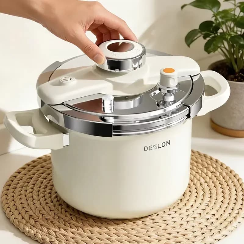 Custom Size 6L 100kPa Heavy Duty Smart Lock System Pressure Cooker Verified Export Quality