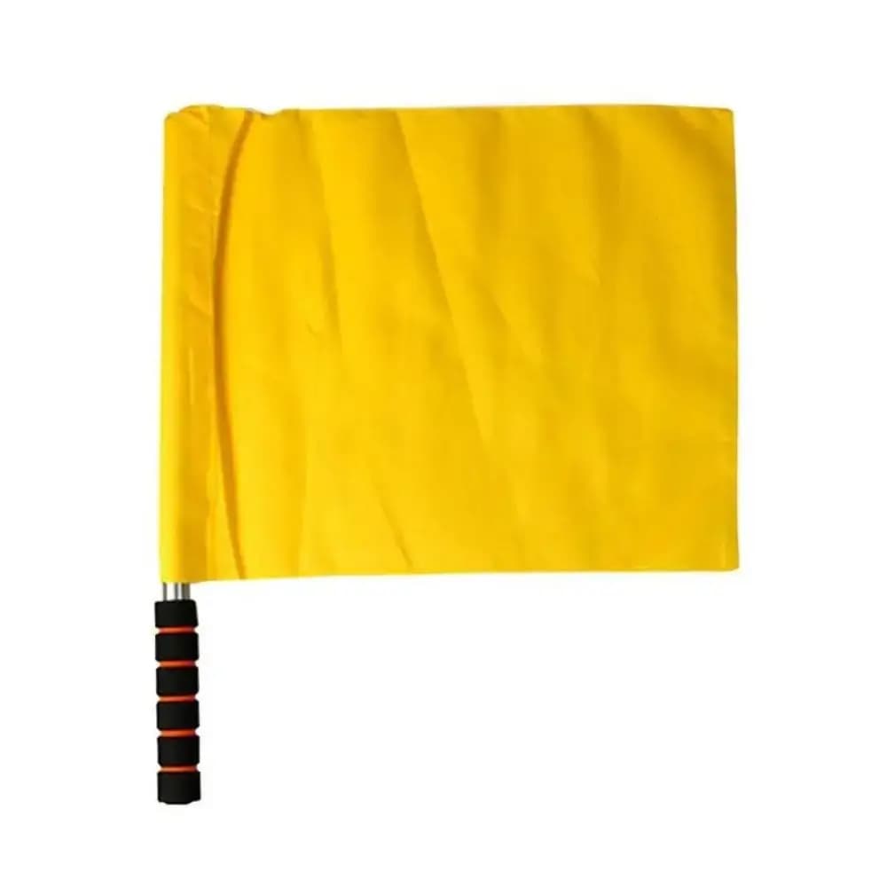 Professional Referee Flag with Sponges Handle Multi-color Linesman Flags Waterproof Issuing Flags Volleyballs Football Supplies
