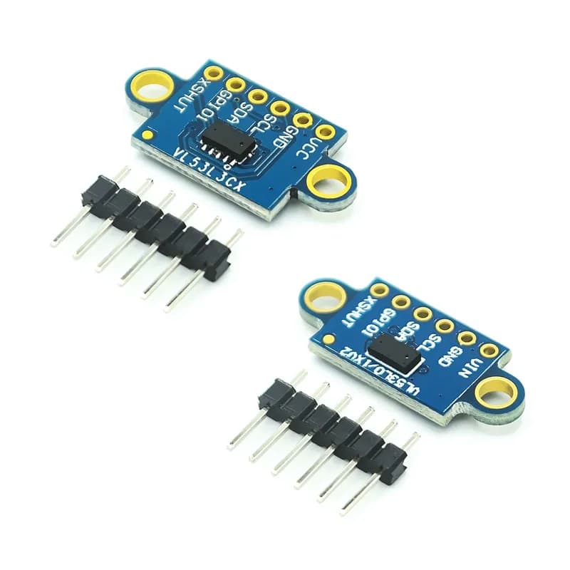 1 pc VL53L3CX Flight time ToF Laser flow sensor module Breakout 3M 940nm IR Laser distance I2C IIC for Arduino