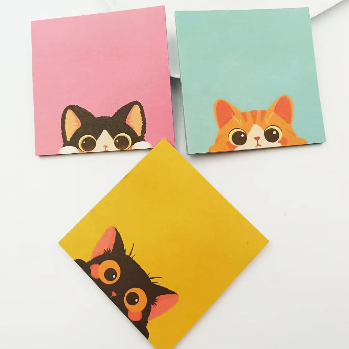 50 Fogli di Note Adesive per Studenti, Blocchetti Memo con Animali Carini, Blocco Note Cartoon N Times, Regalo Scolastico, Premi Creativi, Cancelleria