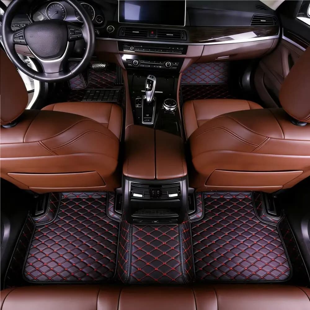 Custom Made Leather Car Floor Mats For Dacia Duster 2010 2011 2012 2013 2014 2015 2017 Carpets Rugs Foot Pads Accessories 5165
