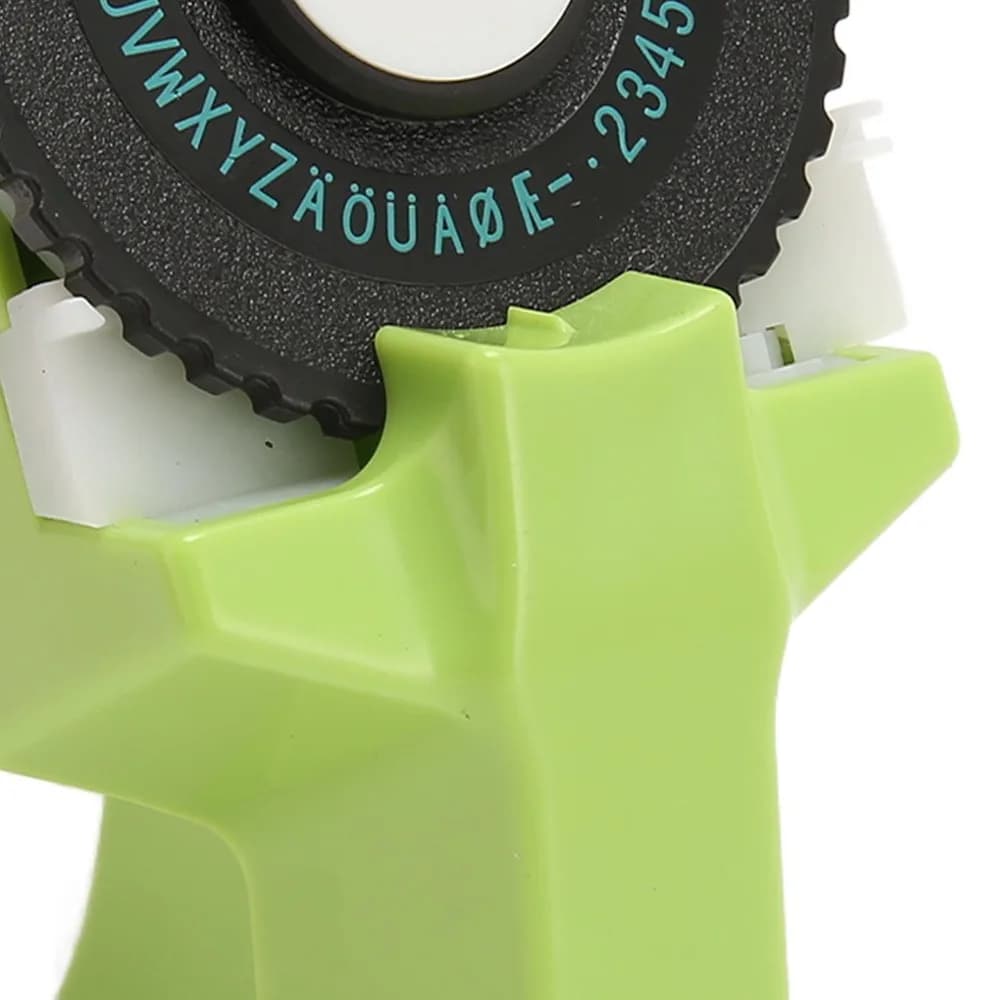 Etichettatrice Manuale 3D Facile da Usare con 2 Rotoli di Nastro, Stampante per Etichette Manuale 3 Metri 9mm, per Artigianato e Fai-da-Te