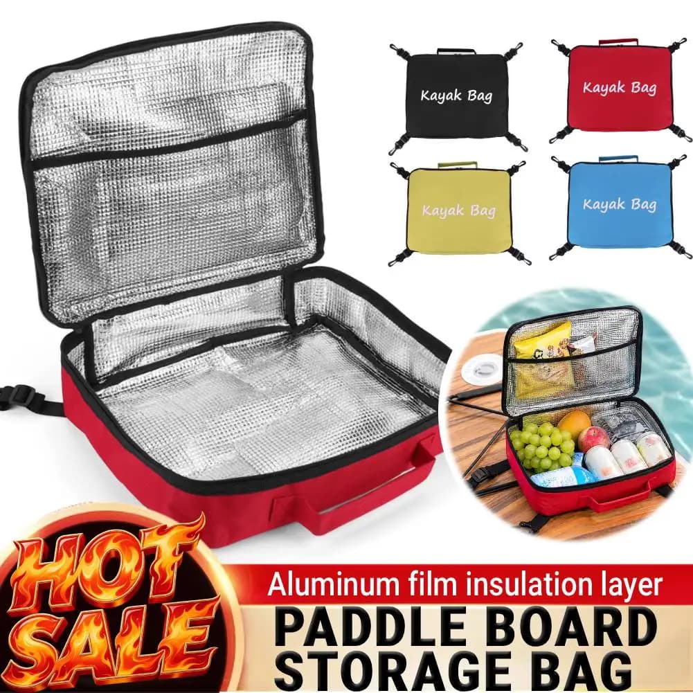 Paddle Board Storage Bag, Waterproof Insulated Storage Bag, Compact Lightweight, for Paddleboarding Kayaking Beach Outdoors Use