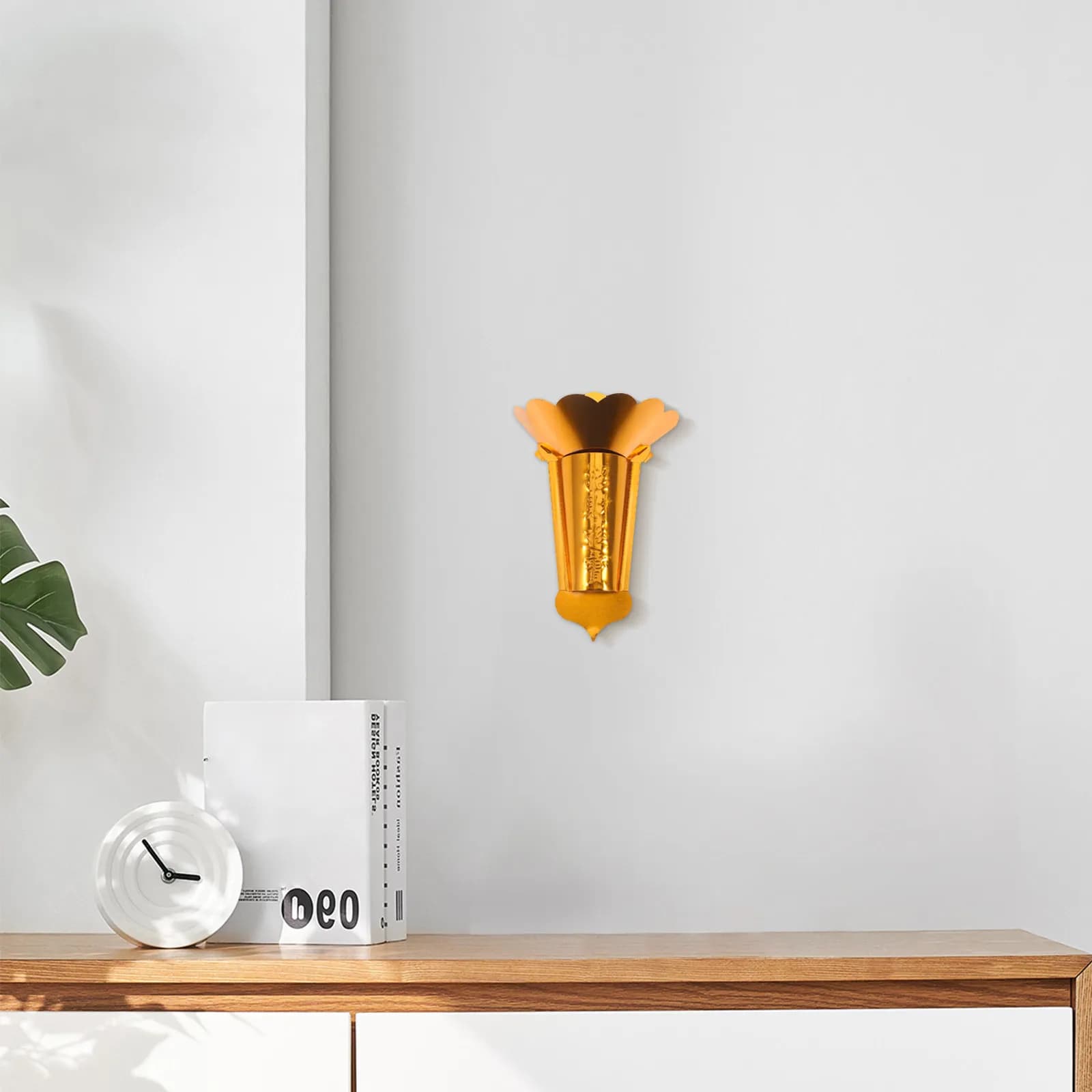 Porta Incenso da Parete in Lega, Bruciatore per Meditazione, Adorazione, Relax, Decorazione per la Stanza, Ornamento Zen Cinese per la Casa