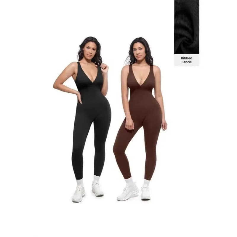 Tuta da yoga con spalline incrociate, tuta fitness, tuta senza cuciture, tuta da yoga ad asciugatura rapida.