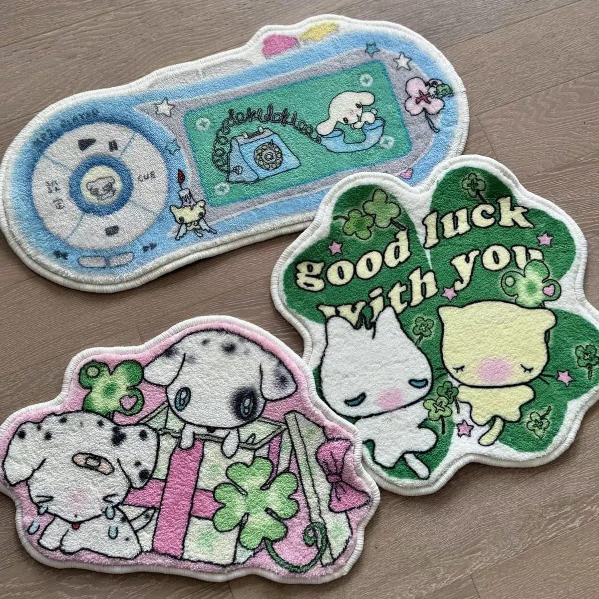 VIKAMA Cartoon Cute Pet Tappetino Impermeabile Resistente alle macchie Ingresso Divano Soggiorno Camera da letto Tappeto Decorazione della casa Tappeto