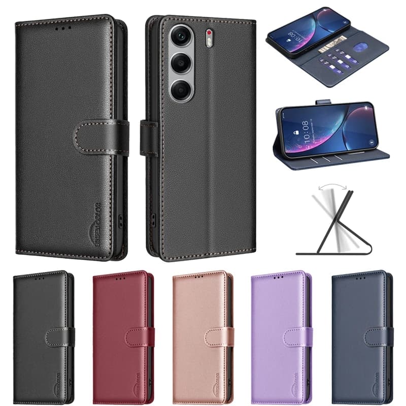 Camon 40 Custodia per Etui Tecno Camon 40 4G Custodia in pelle per telefono per Tecno Camon40 4G CM5 RFID Blocco Portafoglio Copertina del libro Fundas