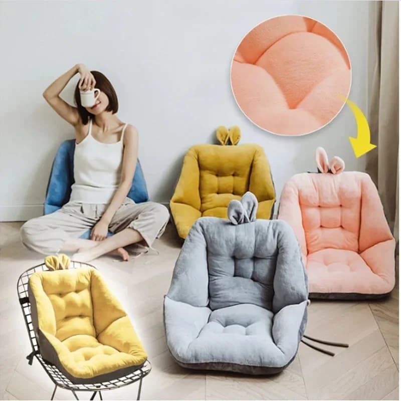 Comfortable semi-closed cushion for office chair Sweetheart cushion Seats for whitening sciatica with back and cushion