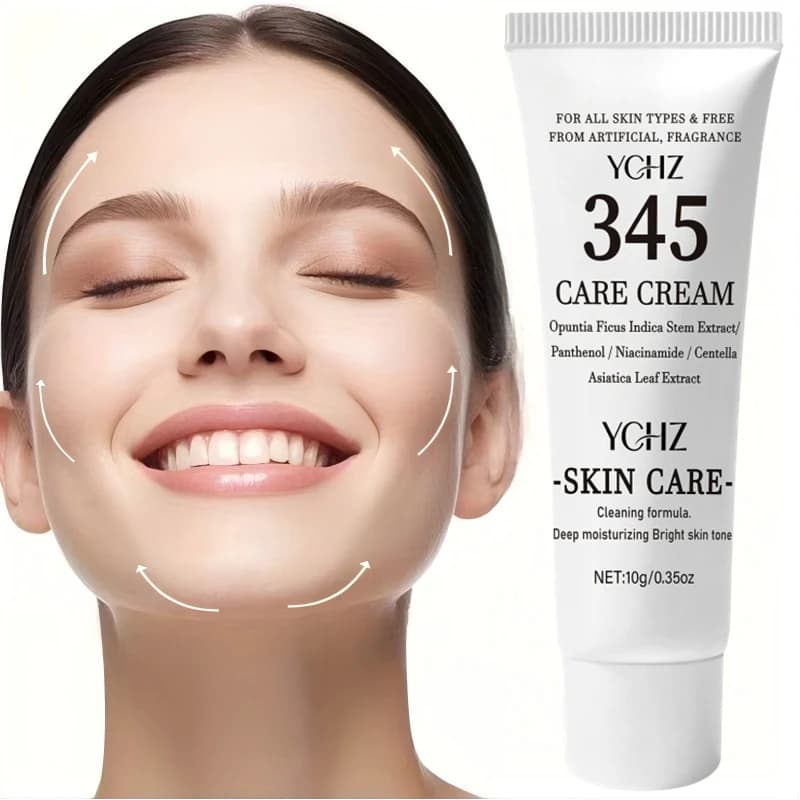 10g Instant Firming 345 Face Cream, for Use at Night, Revitalizes Skin, Improves Dullness, Dark Spots, Hyperpigmentation, and Wrinkles, Reduces Signs of Aging Skin and Large Pores, Suitable for Skin with Large Pores