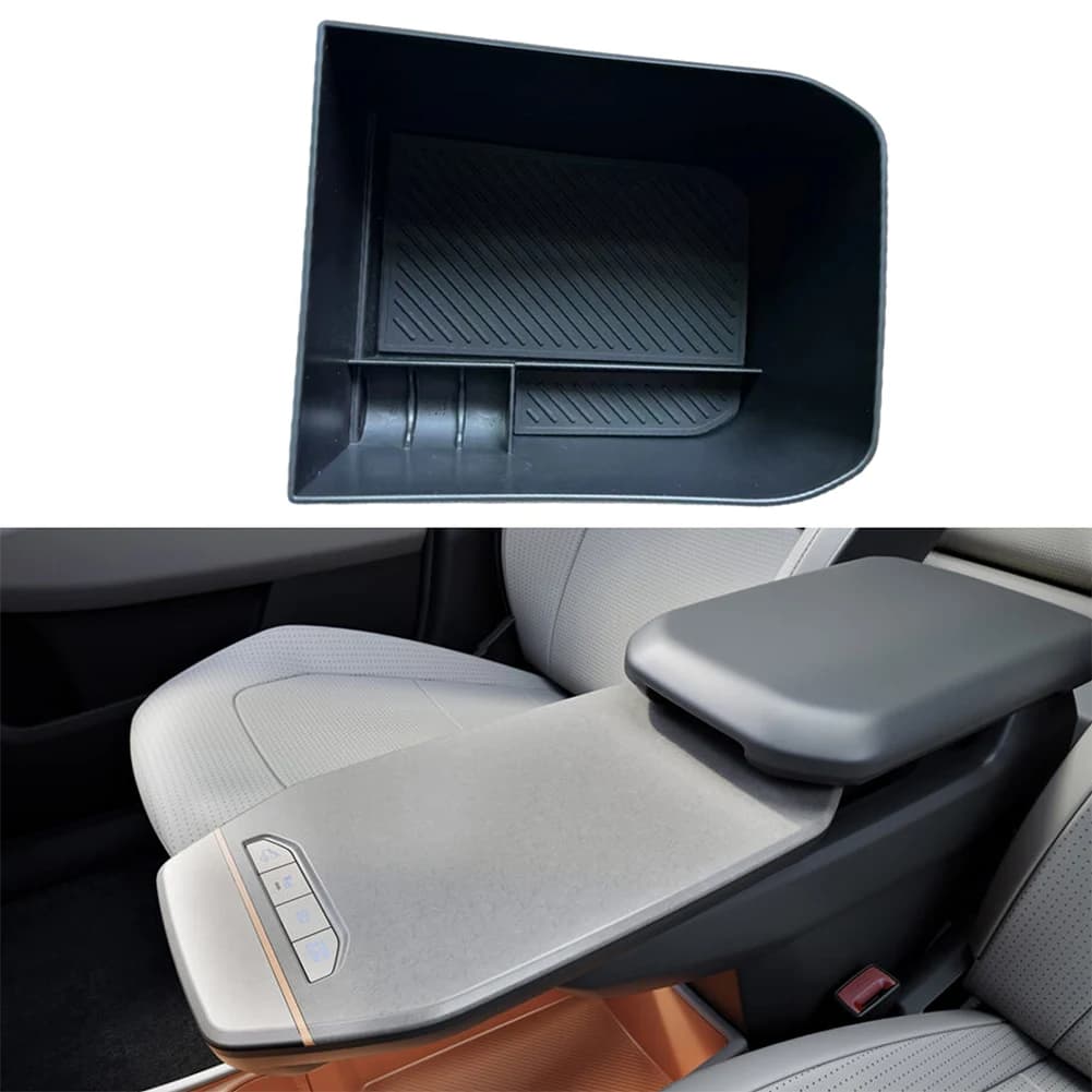 1 X Box bracciolo adatto per Kia EV3 2024+ Car Center Console Bracciolo Scatola portaoggetti interna per auto Vassoio organizzatore Accessori interni