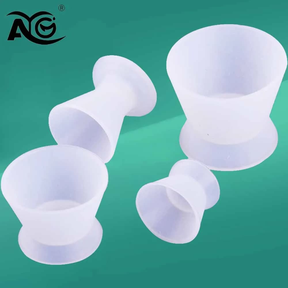 AG 4 pieces materials for dentists bowl for mixing silicone plates Dappen workshop for teeth whitening dental instruments for dentistry