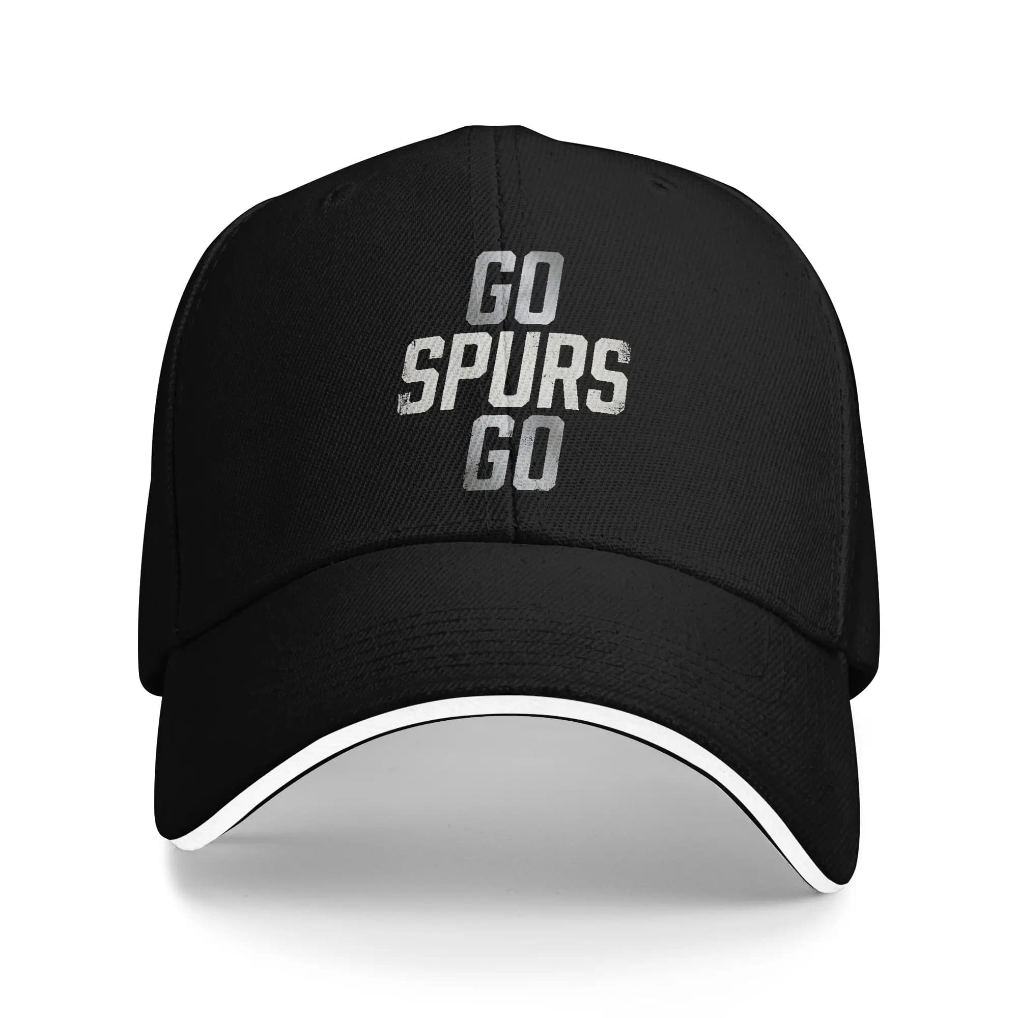 New Arrival Baseball Caps Go Spurs Go Basketball Season Game Day Outfits For Unisex Trucker Cap Snapback Hat Adjustable Fit