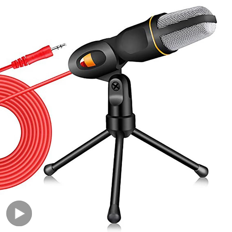 Microfono a Condensatore Professionale Cablato per PC, Karaoke, Sala Audio, Gaming, Sistema di Canto, Kit per Streaming Live, per Giocatori