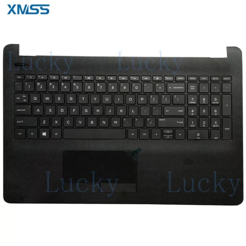 f New Laptop Keyboard US FOR HP Pavilion 15-BS 250 G6 255 G6 256 G6 Black Palmrest