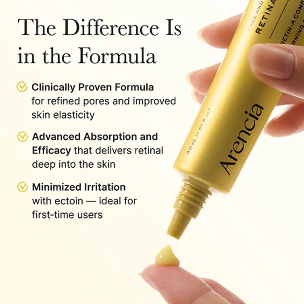 Arencia Booster Shot Serum Retinal Booster Shot For Lift Firming Vitamin C Booster Shot For Antioxidant Brighten Korean SkinCare
