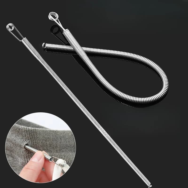 Wire rope tool for home use pants, flexible rope tool, spring thread, skirt elastic thread, belt thread
