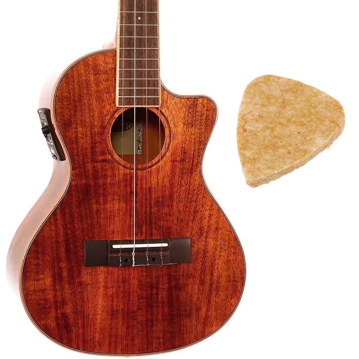 10Pcs Felt Picks for Ukulele High Grade Wool Cotton Non-Scratch Plectrums Improve Authentic Strumming Sound Picks