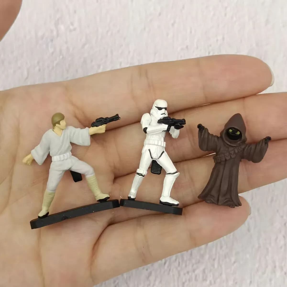 Starwar figura in miniatura skywalker Imperial Stormtrooper Giocattoli modello da collezione