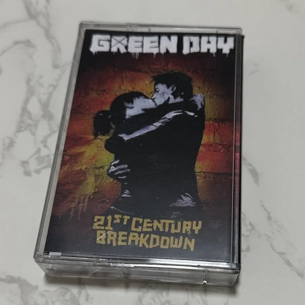 Brand New Sealed Cassette Tape Green Day 21st Century Breakdown Punk Rock Album