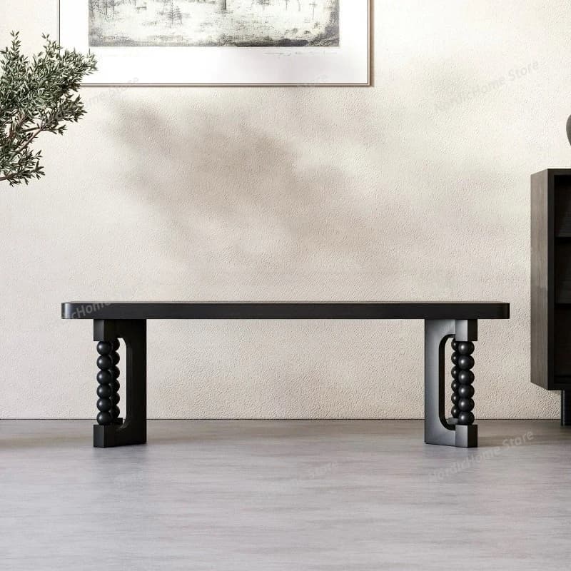 Nuovi Sgabelli da Pranzo in Legno Massello, Versione Designer, Sgabelli da Pranzo di Alta Gamma con Gambe Sferiche, Arredamento Creativo per la Casa, Taburete JT40D