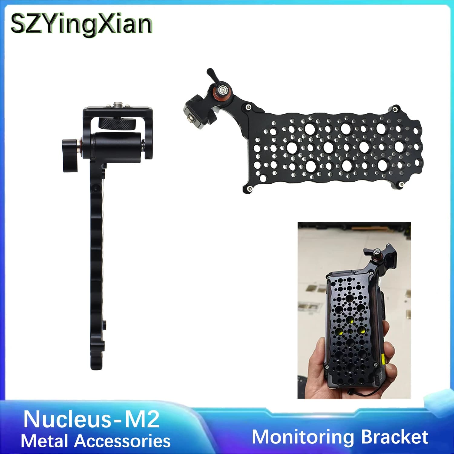 Tilta Nucleus-M2 Hand Controller Monitor Bracket Adjustable Monitor Holder for WLC-T04 Wireless Follow Focus Hand Accessory