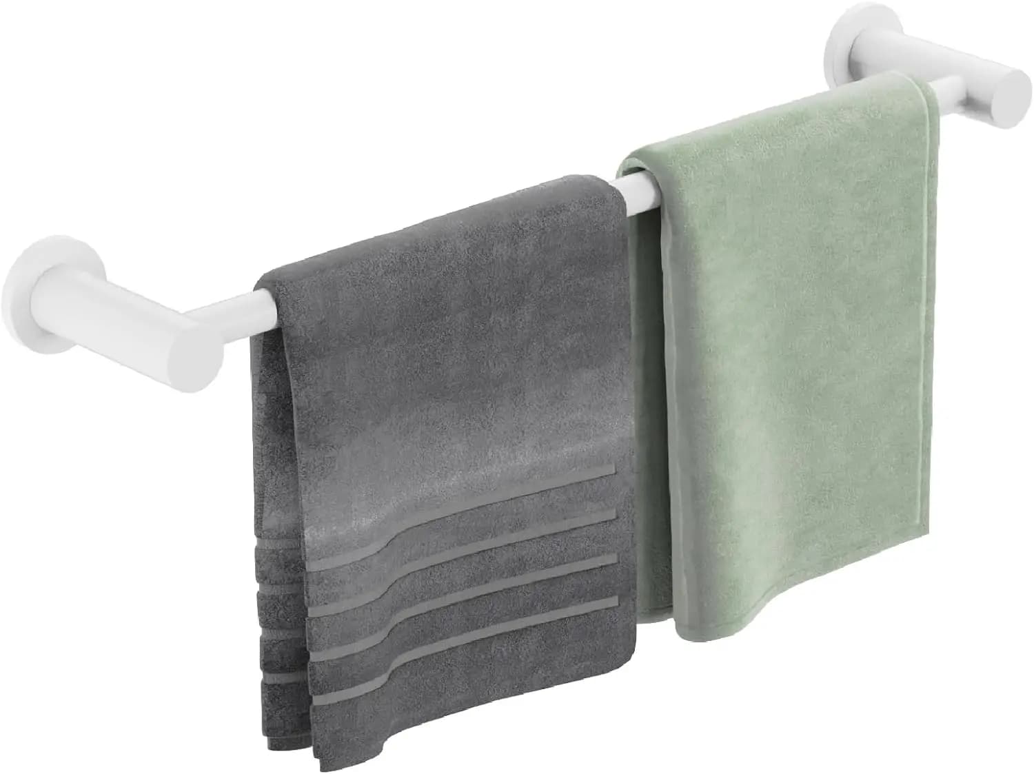 Portasciugamani Magnetico con Lunghezza Regolabile per Frigorifero, Forno, Lavanderia - Barra Portasciugamani Antiscivolo