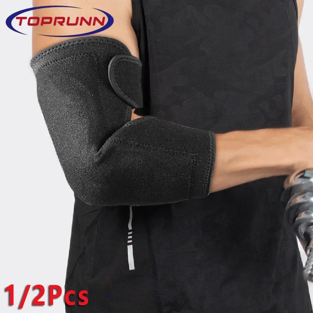 1/2PCS Compression Elbow Pads, Arm Brace Support Fitness, Arm Protector For Volleyball Basketball Breathable Elbow Wraps