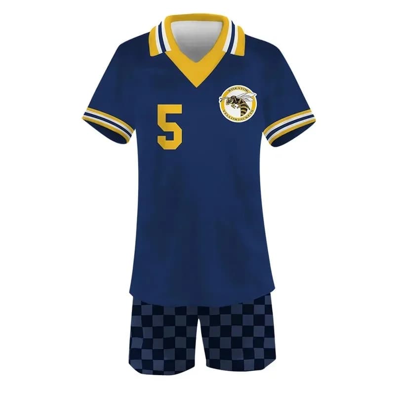 Premium Outfit Yellowjackets 3D American Tv Series Unisex Cosplay Costume Set Casual Sleeve Polo + Short Pyjamas Sport T