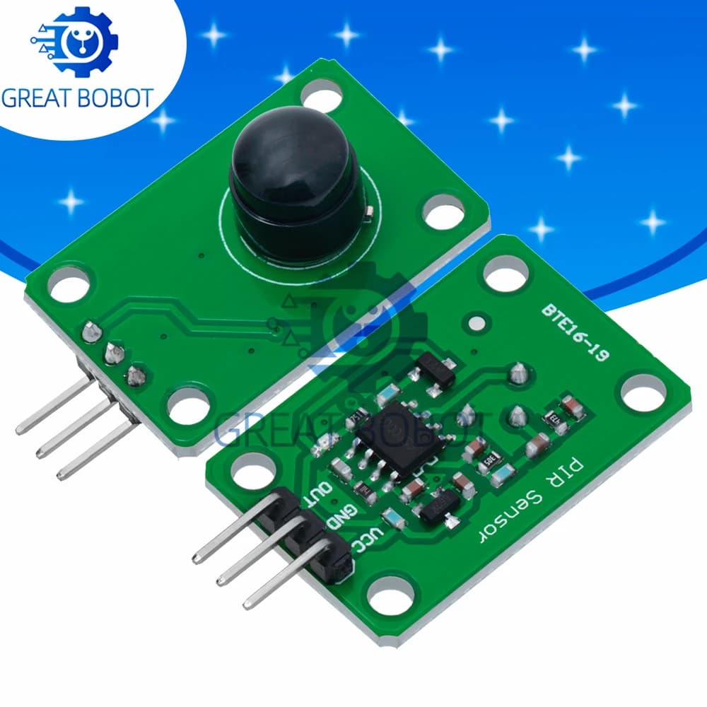 120 Degree PIR Pyroelectric Infrared Motion Sensor Module Human Body Detector for Arduino MCU