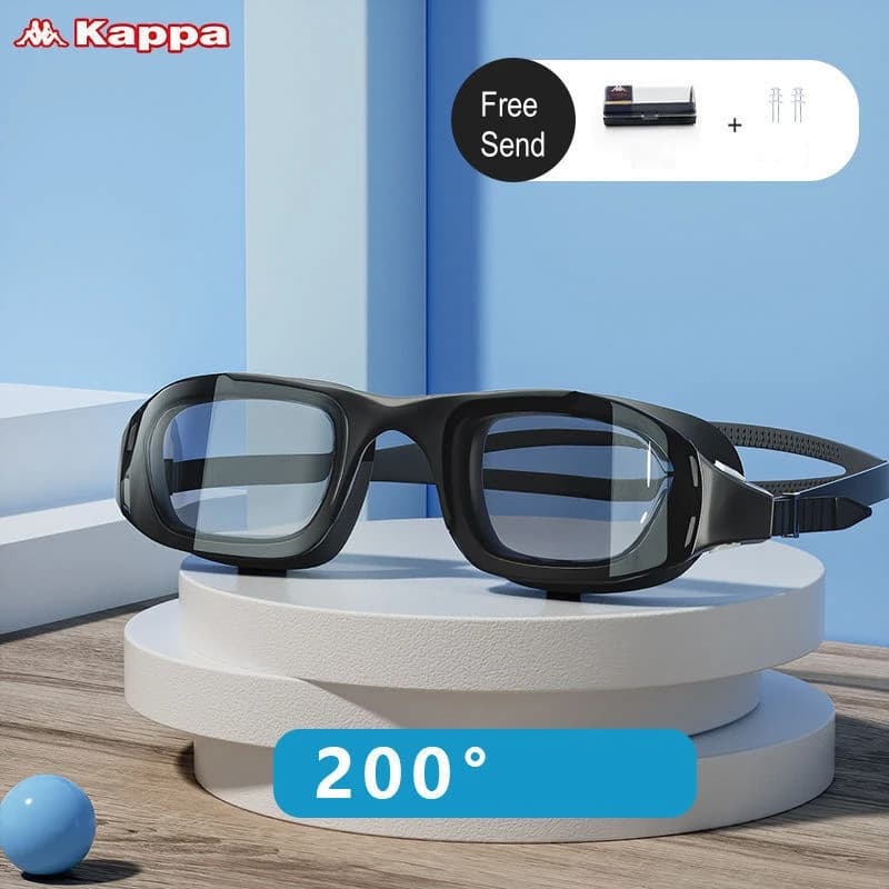 Kapaa miapia for adults swimming glasses in Silicone adjustable waterproof professional beach glasses with UV protection anti-fogging surf glasses
