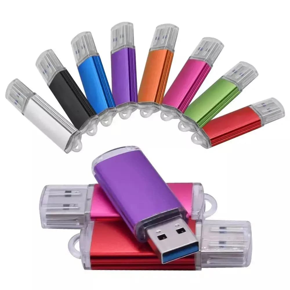 10 pezzi di memoria flash USB con capacità reale al 100% Memory StickMini Pen Drive in metallo 32 GB 4 GB 128 MB regalo aziendale
