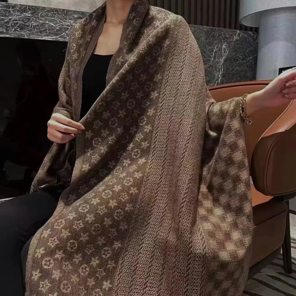 Nuovo design caldo sciarpa in finto cashmere per le donne Nuovo autunno e inverno capispalla Shaw Sciarpe Hijab Sciarpe Invierno Mujer