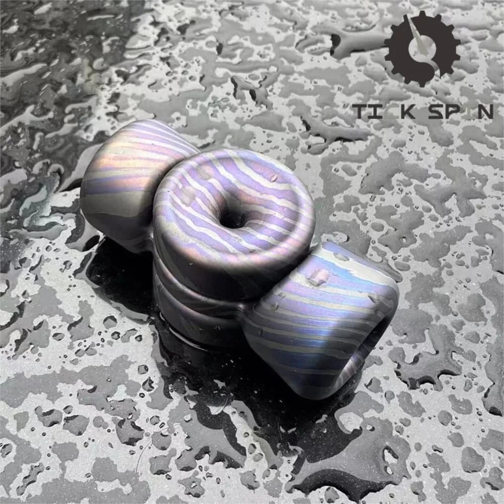 TICK SPIN EDC Weight Fidget Spinner Zircuti PEI Giocattolo Antistress Fidget Toys per Adulti Gadget per Alleviare l'Ansia