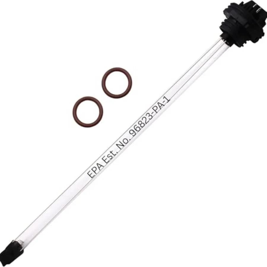 Lampadina UV 602805 compatibile con i modelli Viqua C, C4, D Plus, D4 Plus, include 2 O-ring, ricambio UV-C ad alte prestazioni B
