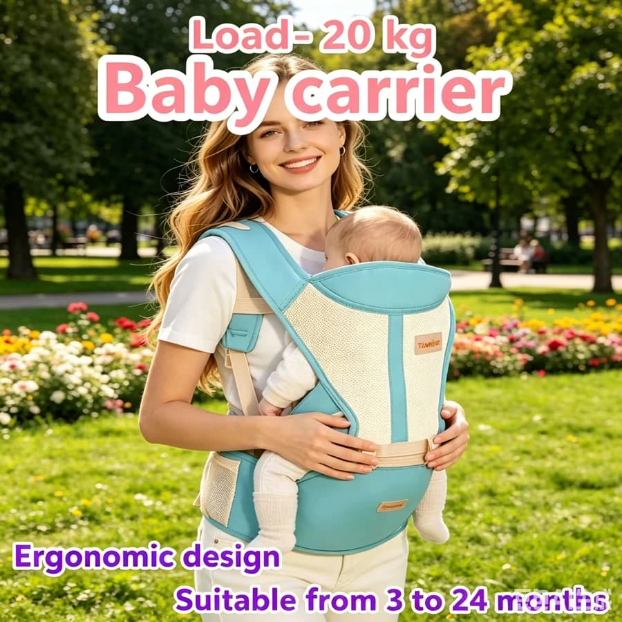 Baby Carrier Ergonomic Kangaroo Baby Wrap Sling Travel 0-24 Months Infant Baby Hipseat Carrier Front Facing Newborn Ergonomic