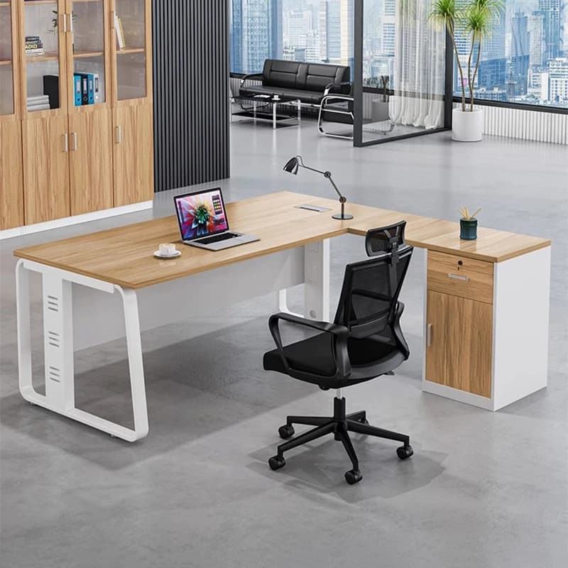Multifunctional Wooden Office Desk Modern Computer Gaming Office Desk Decoration Conference Luxury Tavolino Lounge Furniture