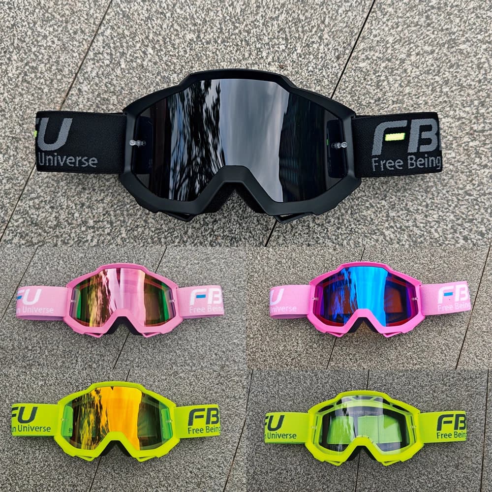 Four Seasons FBFU Skiing Glasses High-Definition Lenses, SandProof Dustproof, Fashionable for Men and Women in Sports