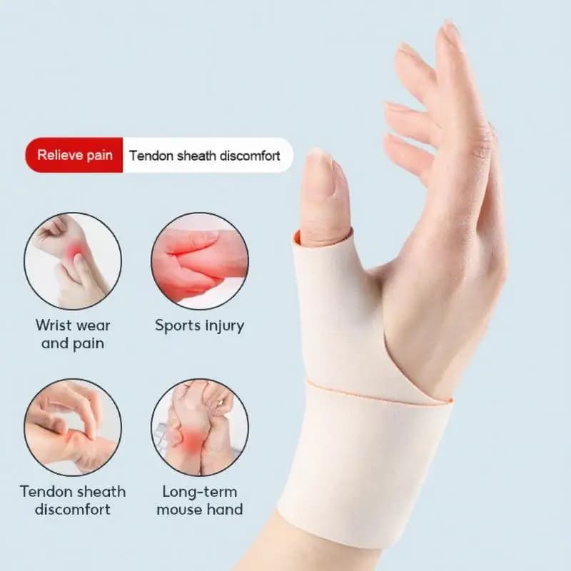 New Wrist Brace With Thumb Support Flexible Wrist Support For Arthritis To Relieve Finger Pain For Arthritis Patients