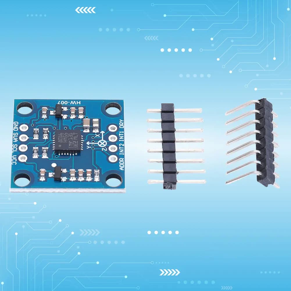 GY-51 LSM303 LSM303D LSM303DLH 3-Axis Electronic Compass Acceleration Module 3-5V 3 Axis Magnetometer Module