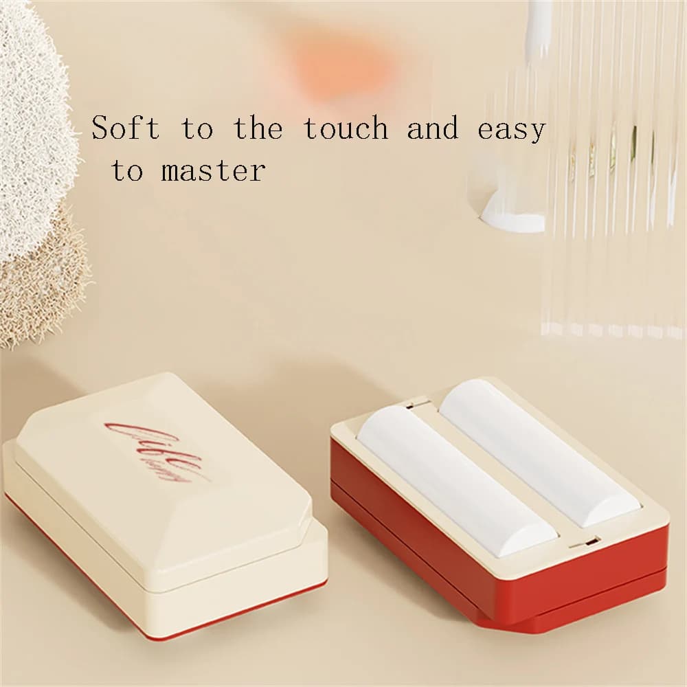1pcs Washable Hair Remover Portable Clothes Cleaning Tool Sticky Roller Reusable Lint Remover Eliminator Brush