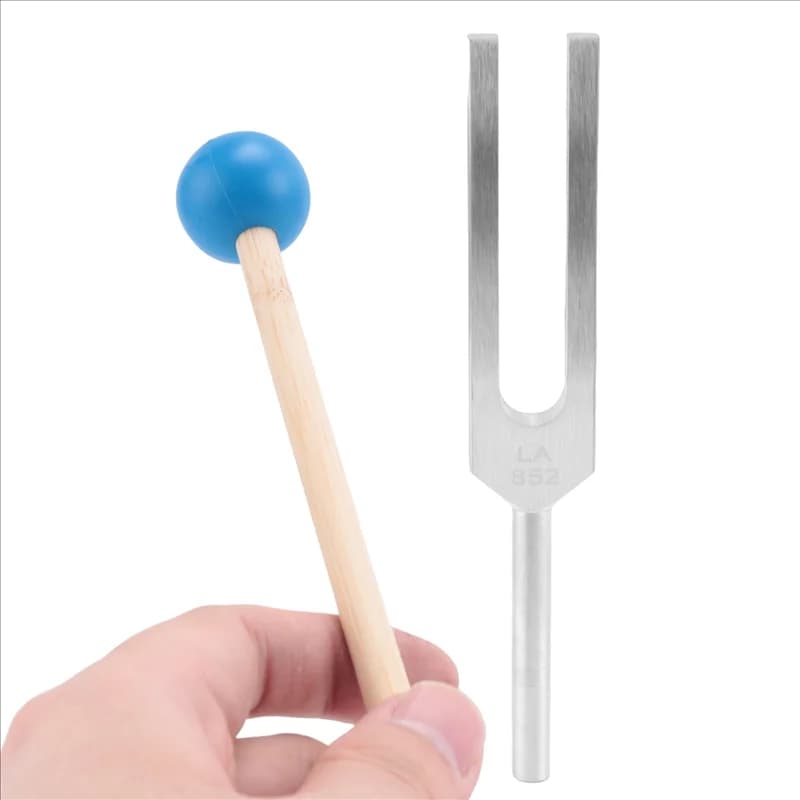 Superior-Tuning Forks Set 9Pcs 174/285/396/417/528/639/741/852/963Hz Tuning Fork, Sound Healing Tool Set For Healing Chakra